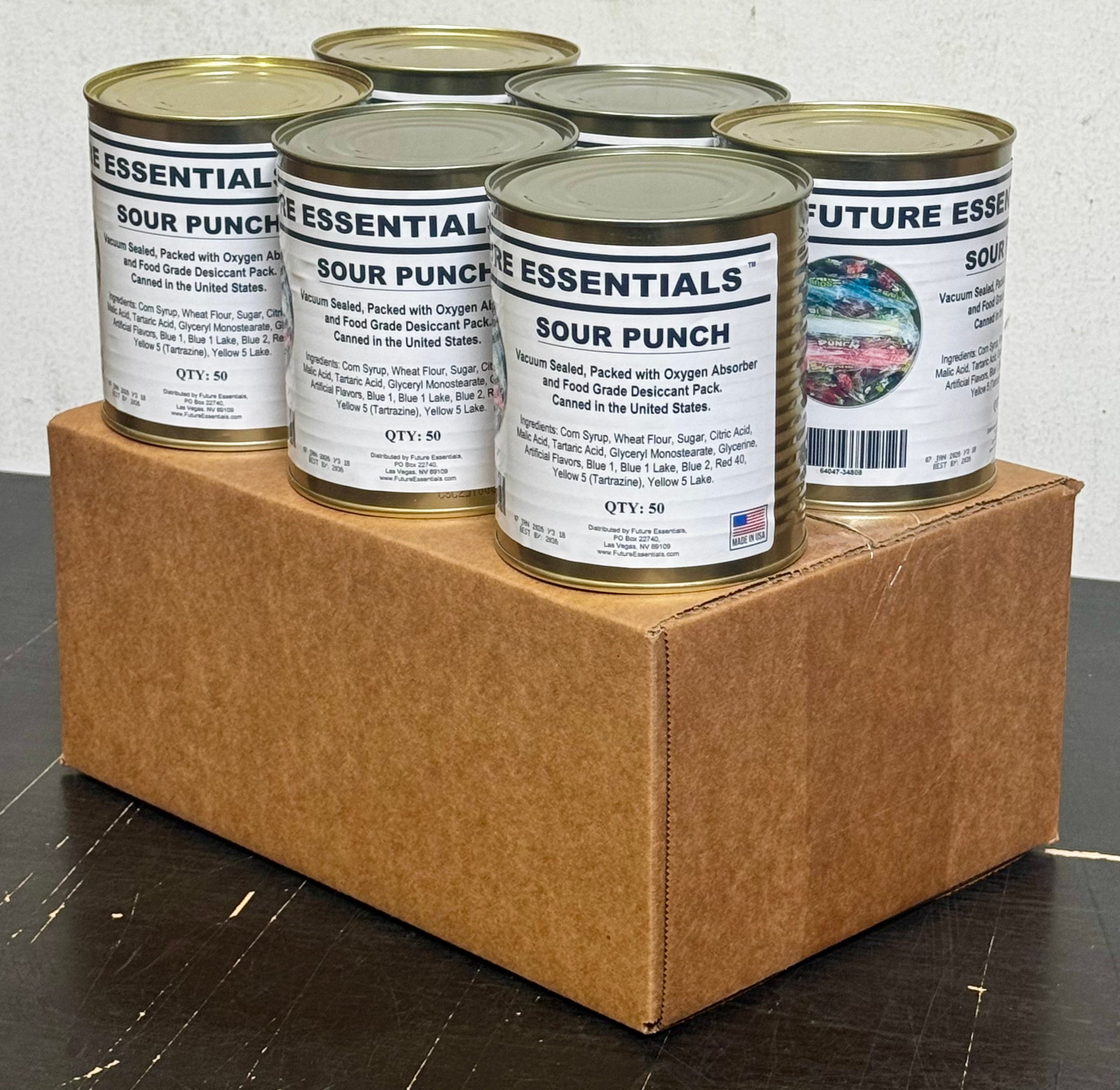 Future Essentials Fifty (50) Sour Punch Twists