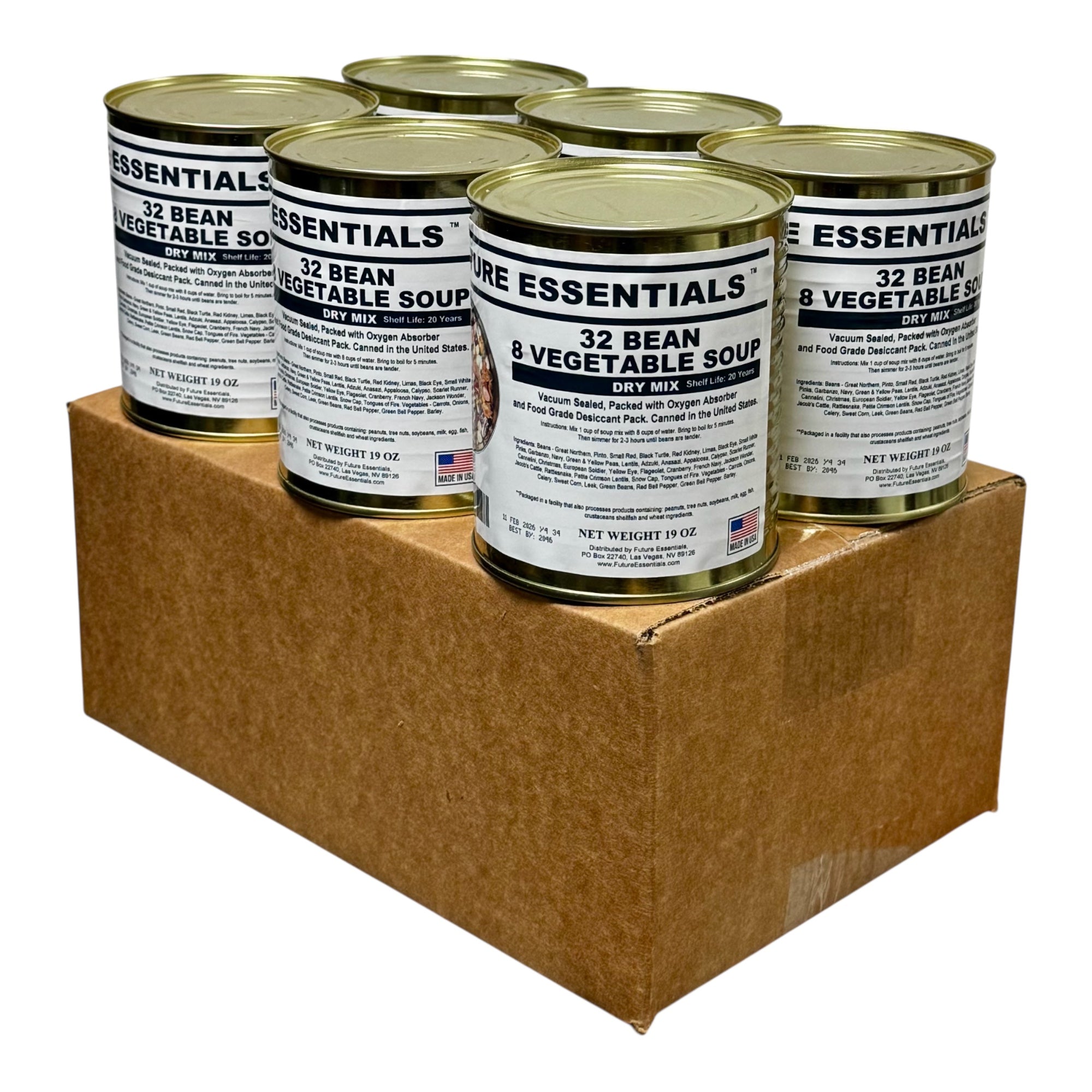 Future Essentials 32 Bean and 8 Vegetable Soup