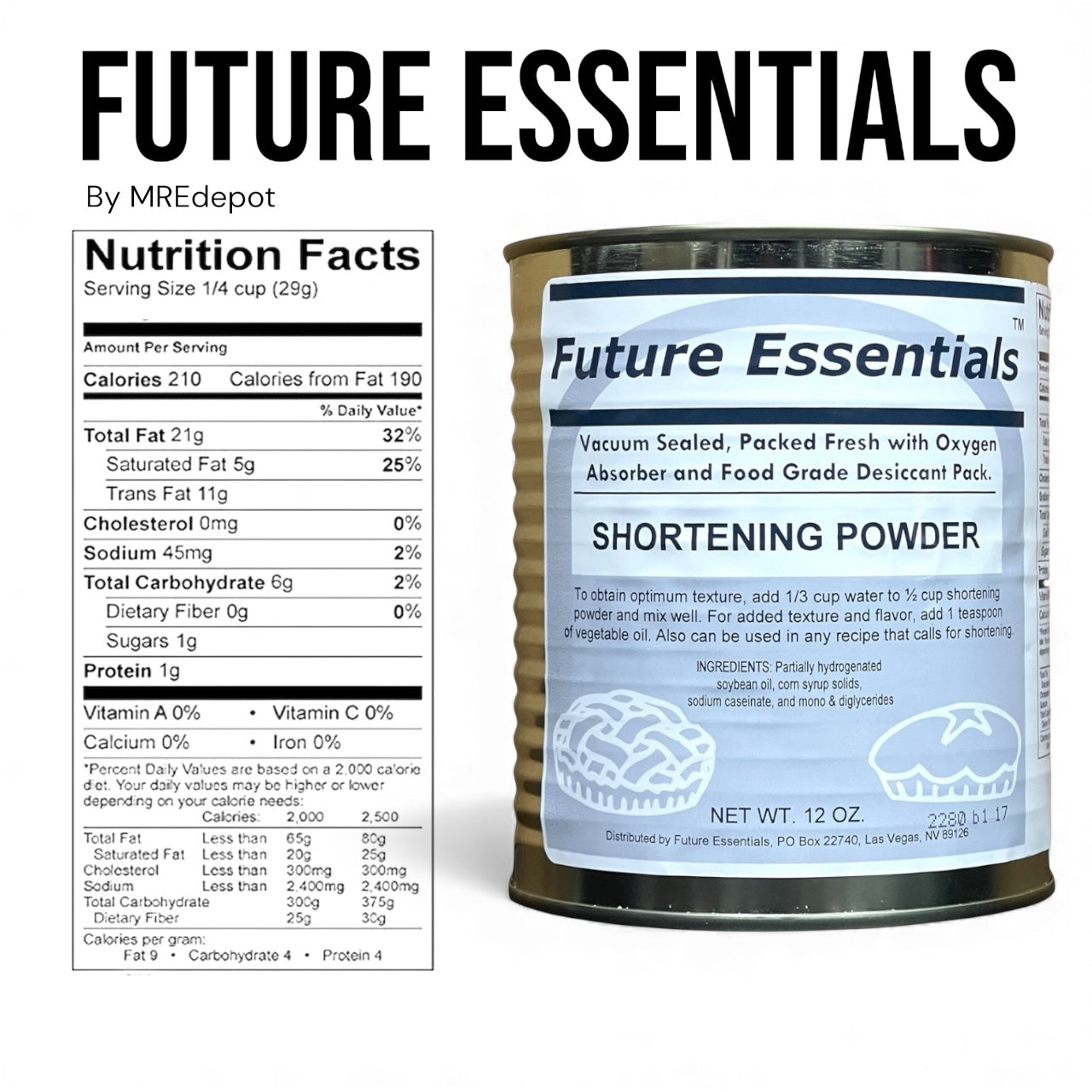 Future Essentials Shortening Powder