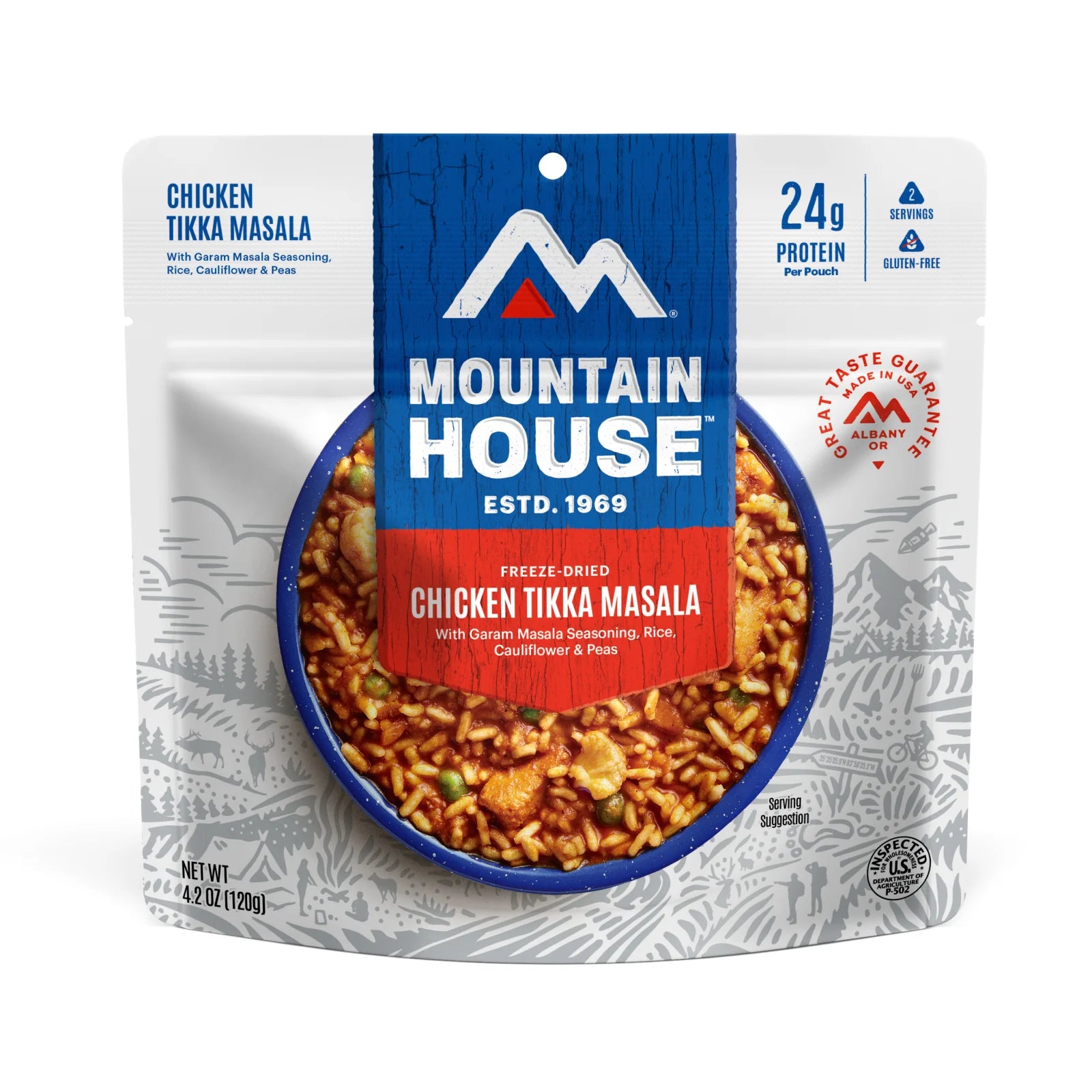 Freeze Dried Chicken Tikka Masala by Mountain House