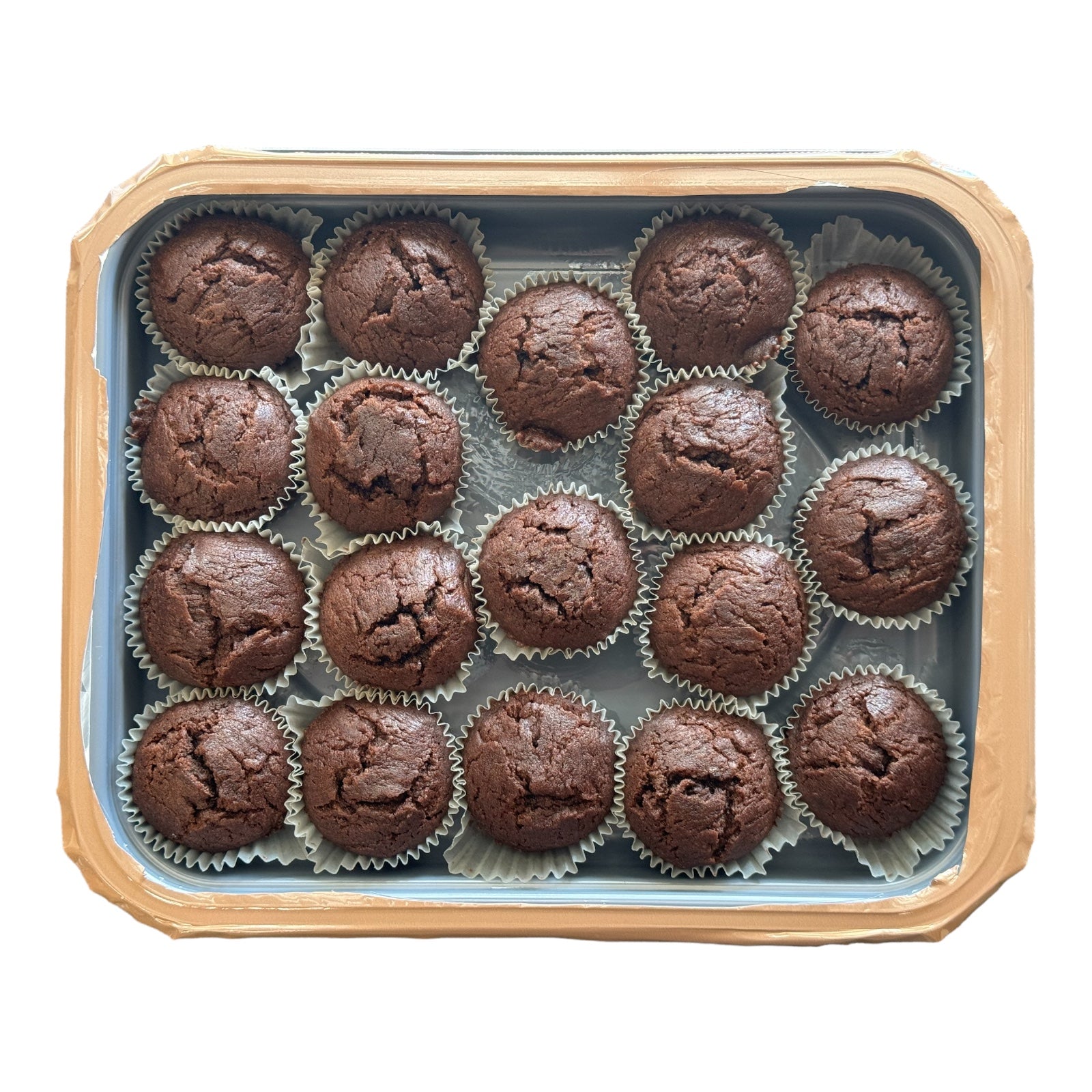 Military MRE Tray Pack, Chocolate Muffin, Ready to Eat.