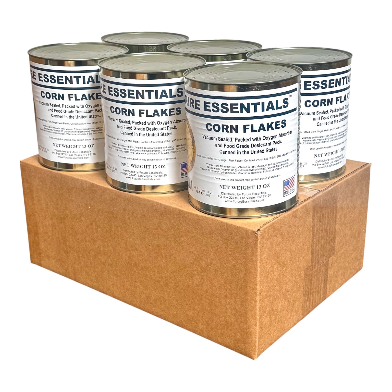 Future Essentials Corn Flakes Cereal, #10 Can