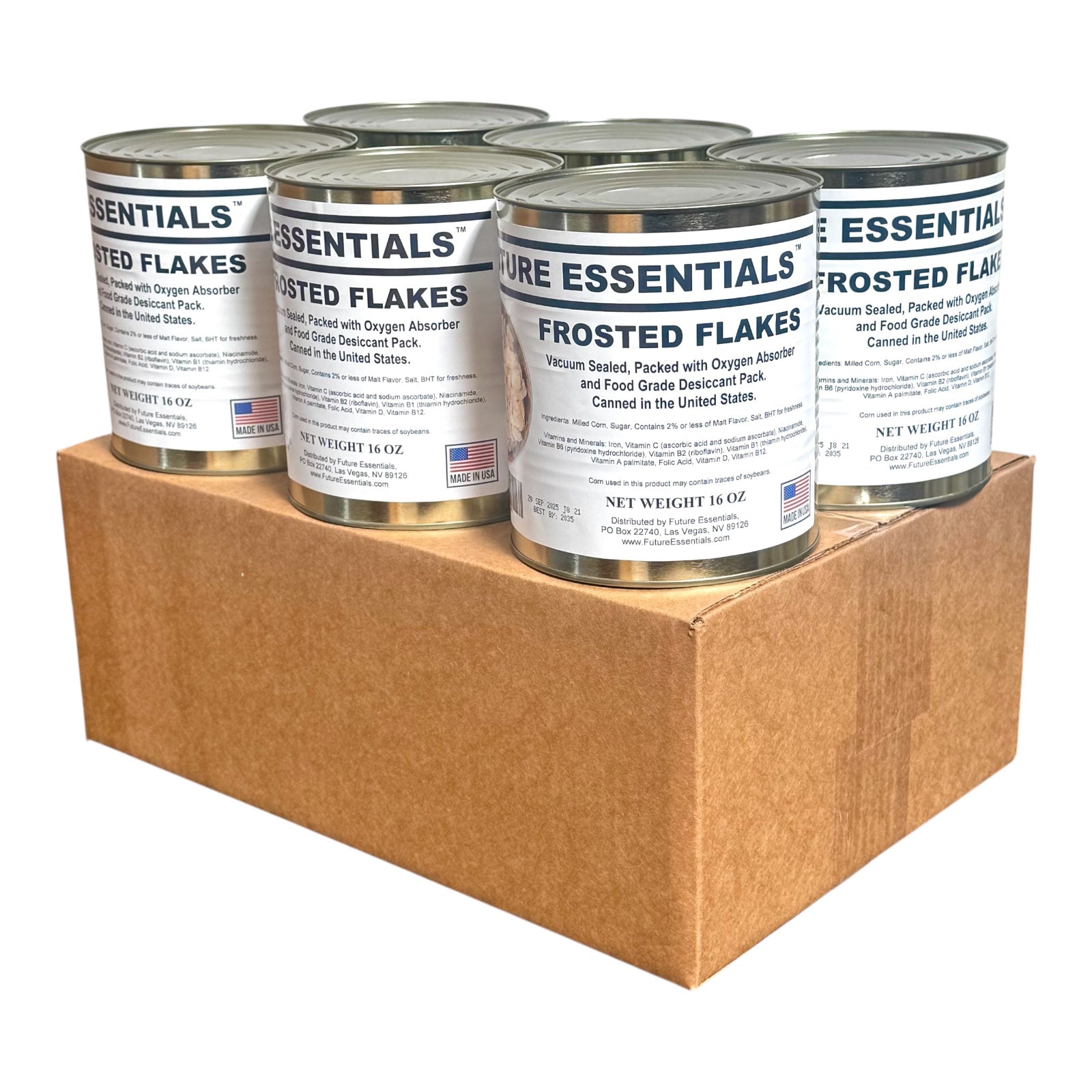 Future Essentials Frosted Flakes Cereal, #10 Can