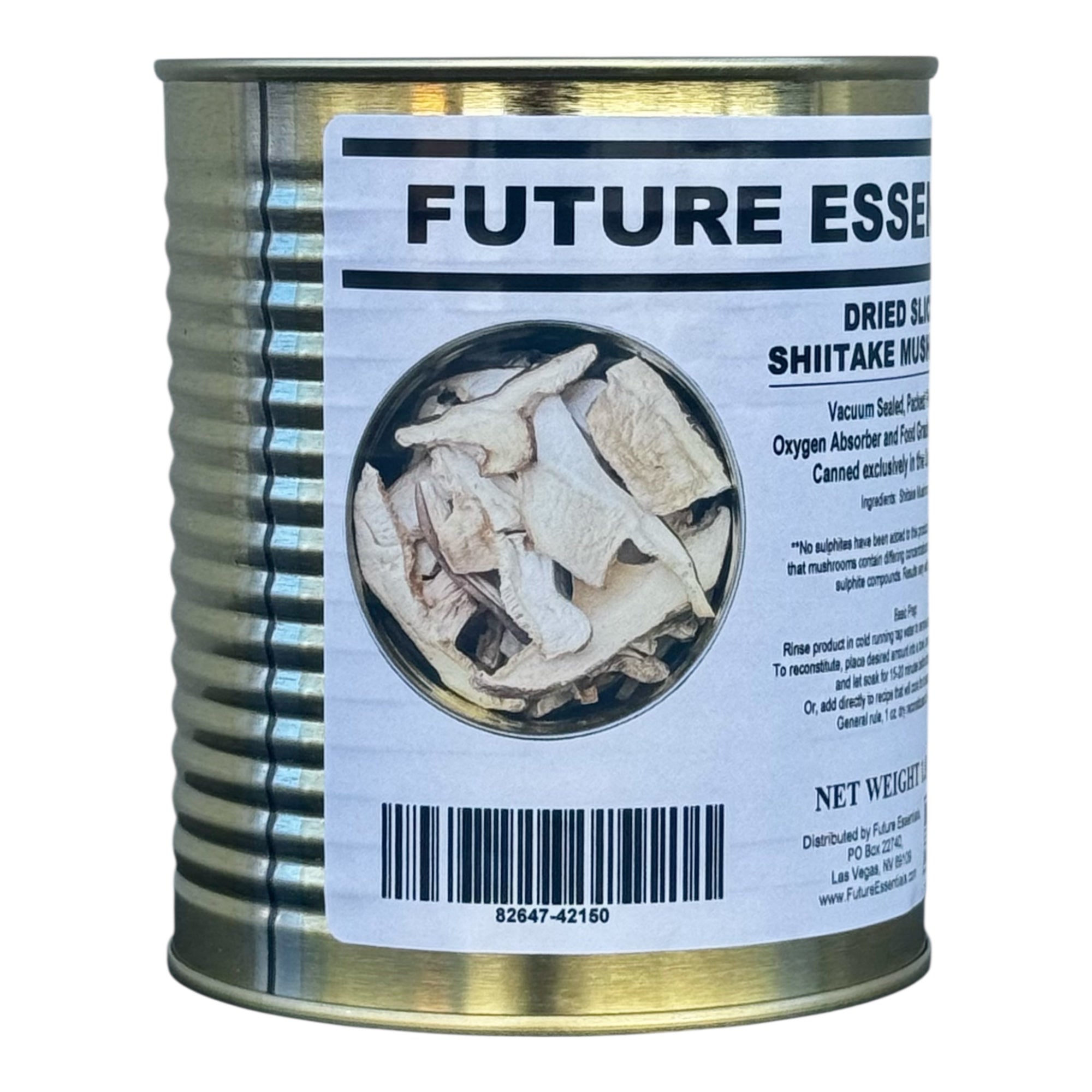 Future Essentials Dehydrated Sliced Shiitake Mushrooms