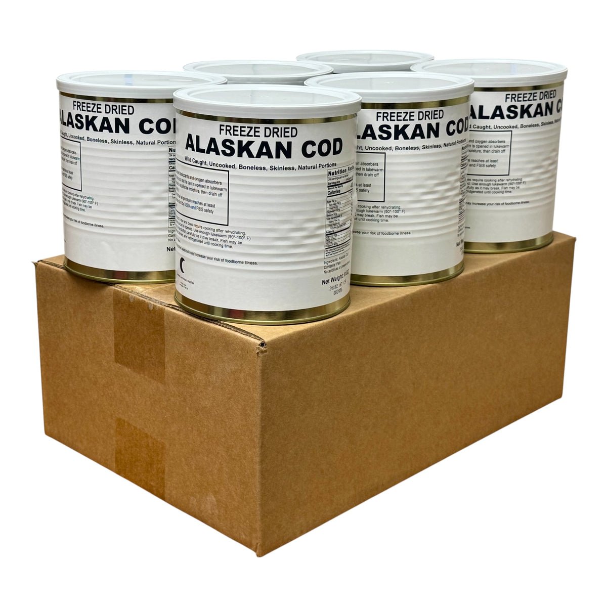 Military Surplus Freeze Dried Alaskan Wild Caught Cod