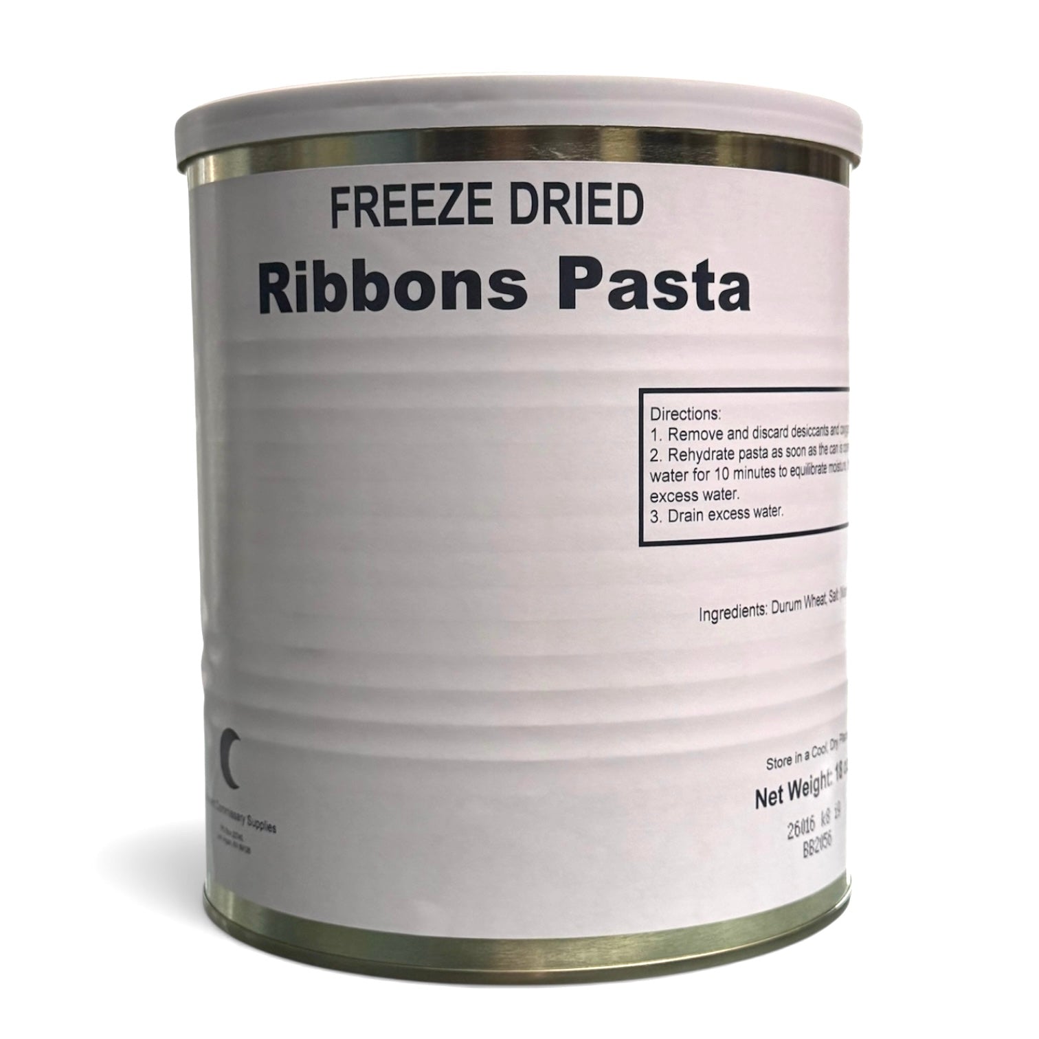 Military Surplus Freeze Dried Ribbons Pasta