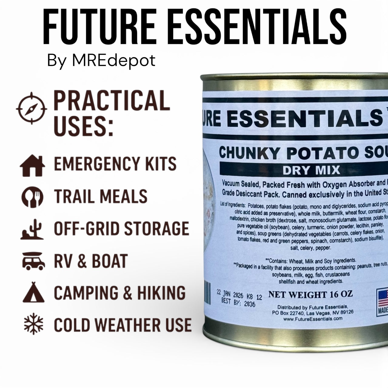 Future Essentials Chunky Potato Soup Mix