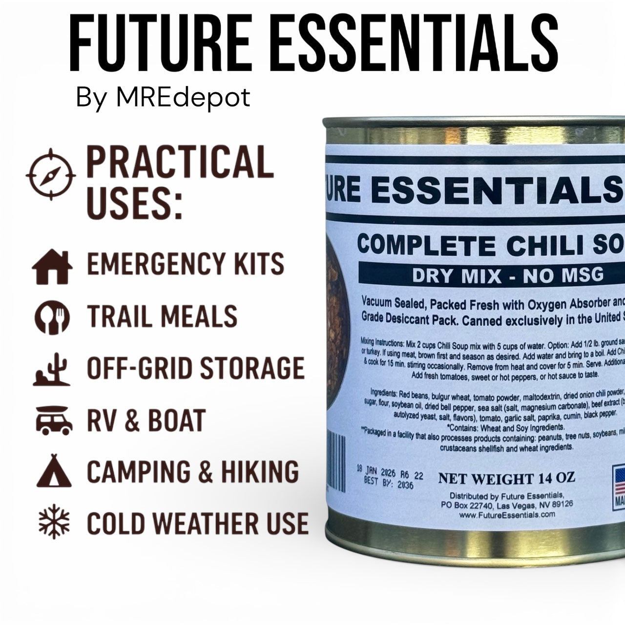 Future Essentials Dry Chili Soup Mix