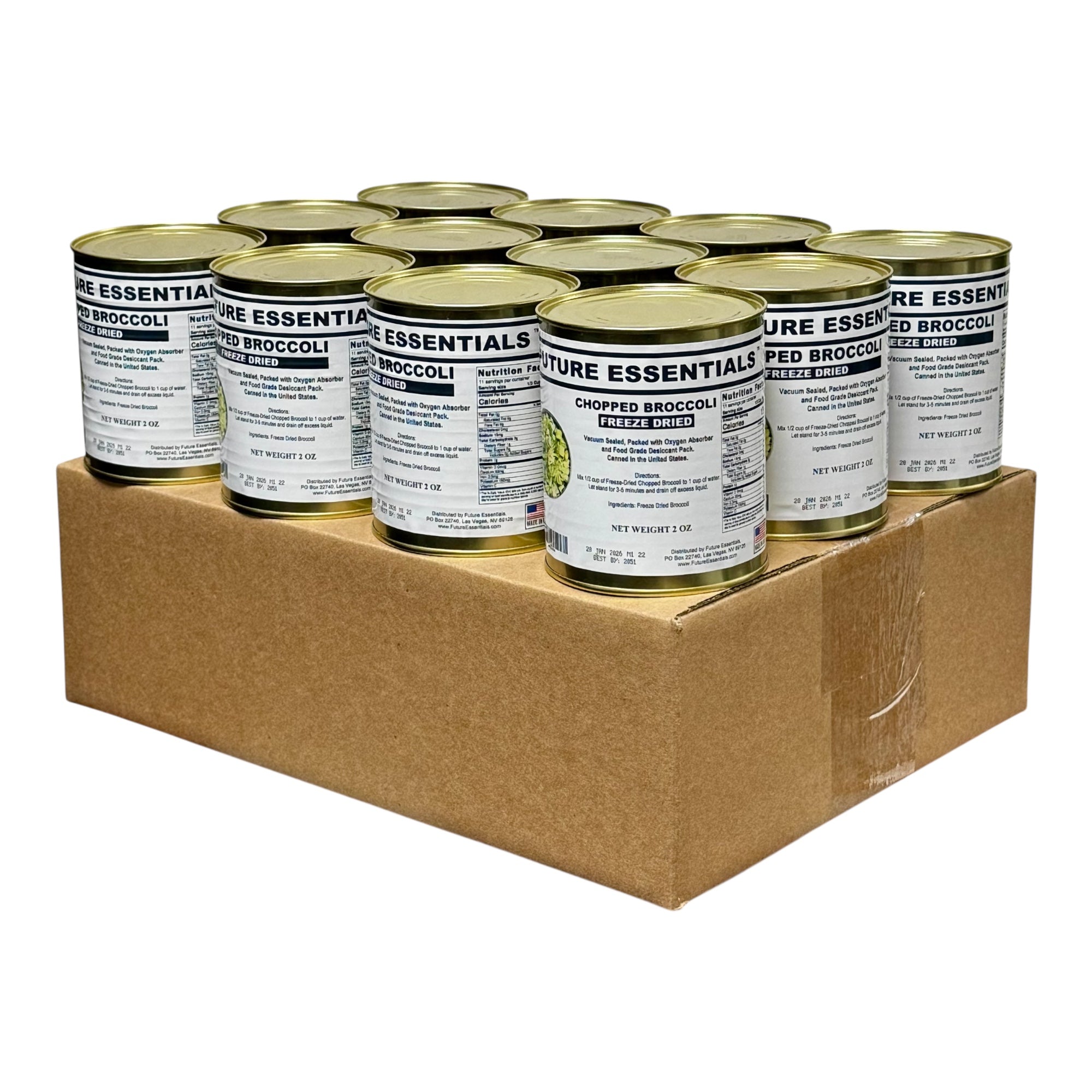 Future Essentials Freeze Dried Chopped Broccoli