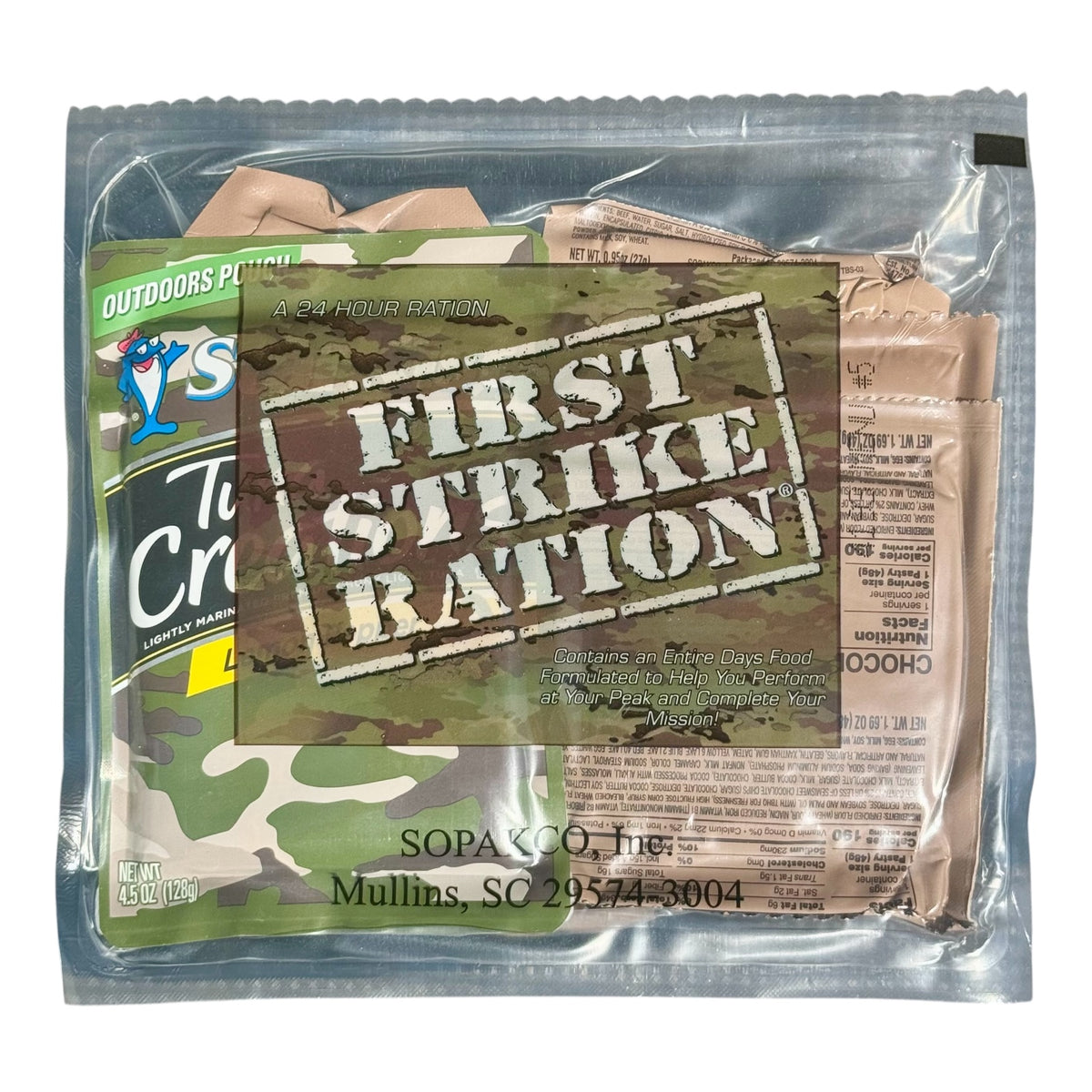 Strike Rations US First Strike 24 Hour Rations (FSR, MRE, MCW)