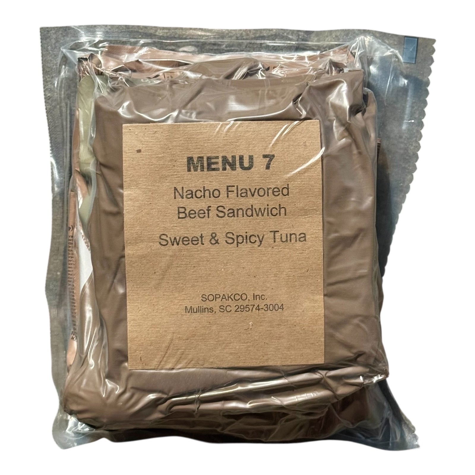 US First Strike 24 Hour Rations (FSR, MRE, MCW)