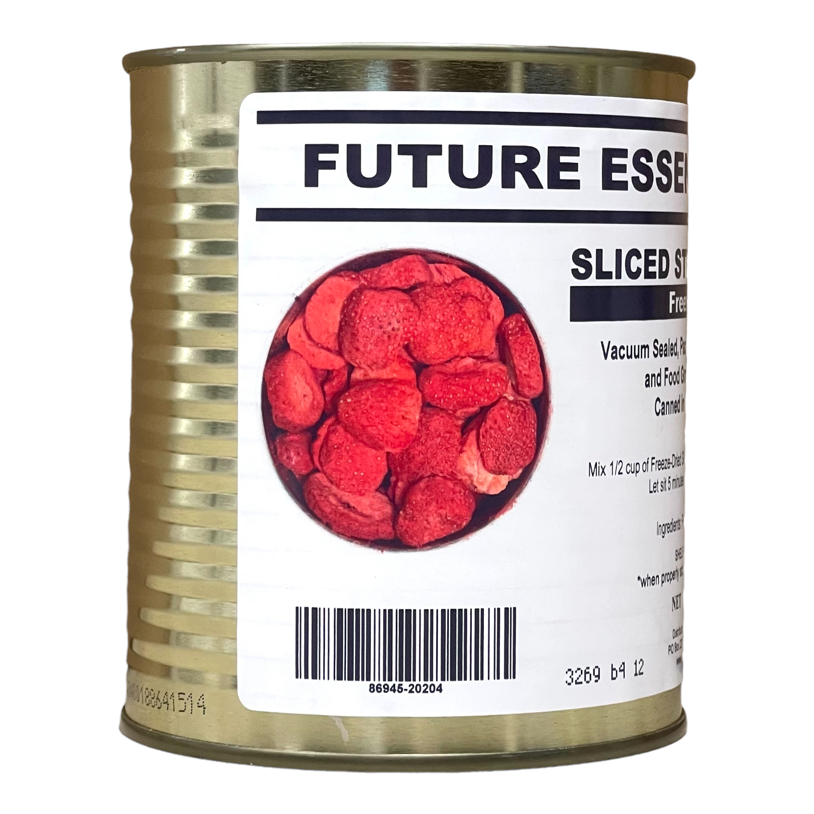 Future Essentials Freeze Dried Sliced Strawberries