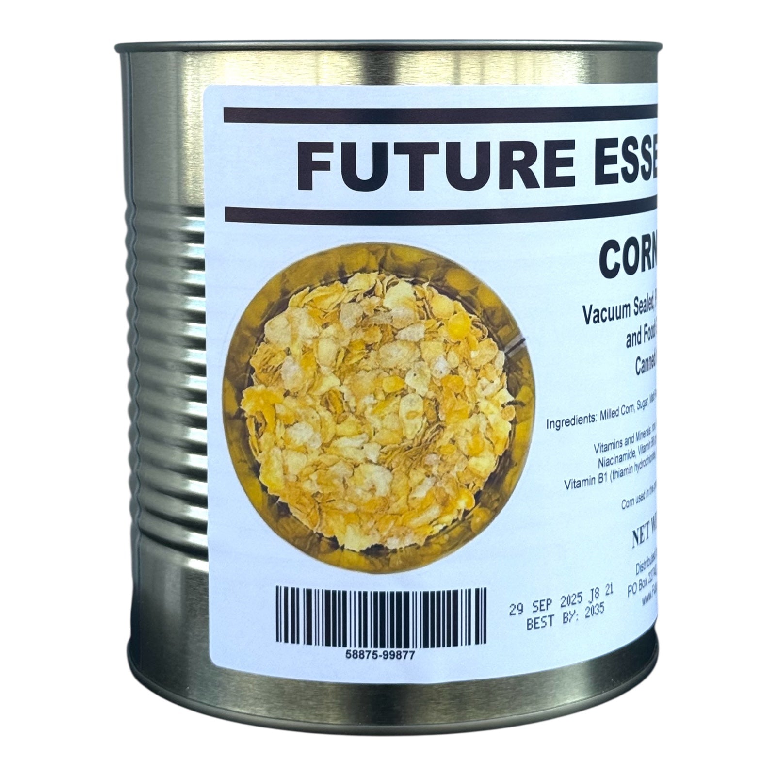 Future Essentials Corn Flakes Cereal, #10 Can