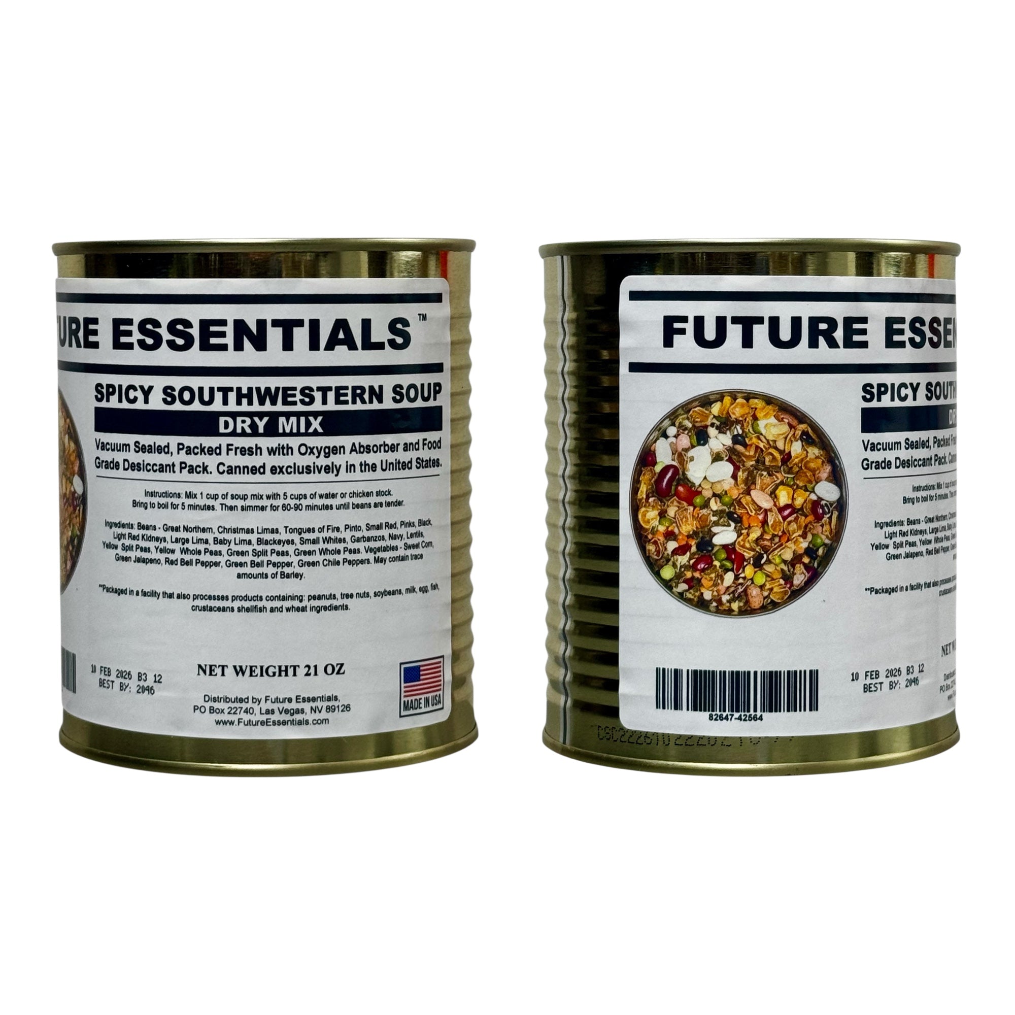 Future Essentials 6-Flavor Canned Soup Variety Pack (2 Cans Each)