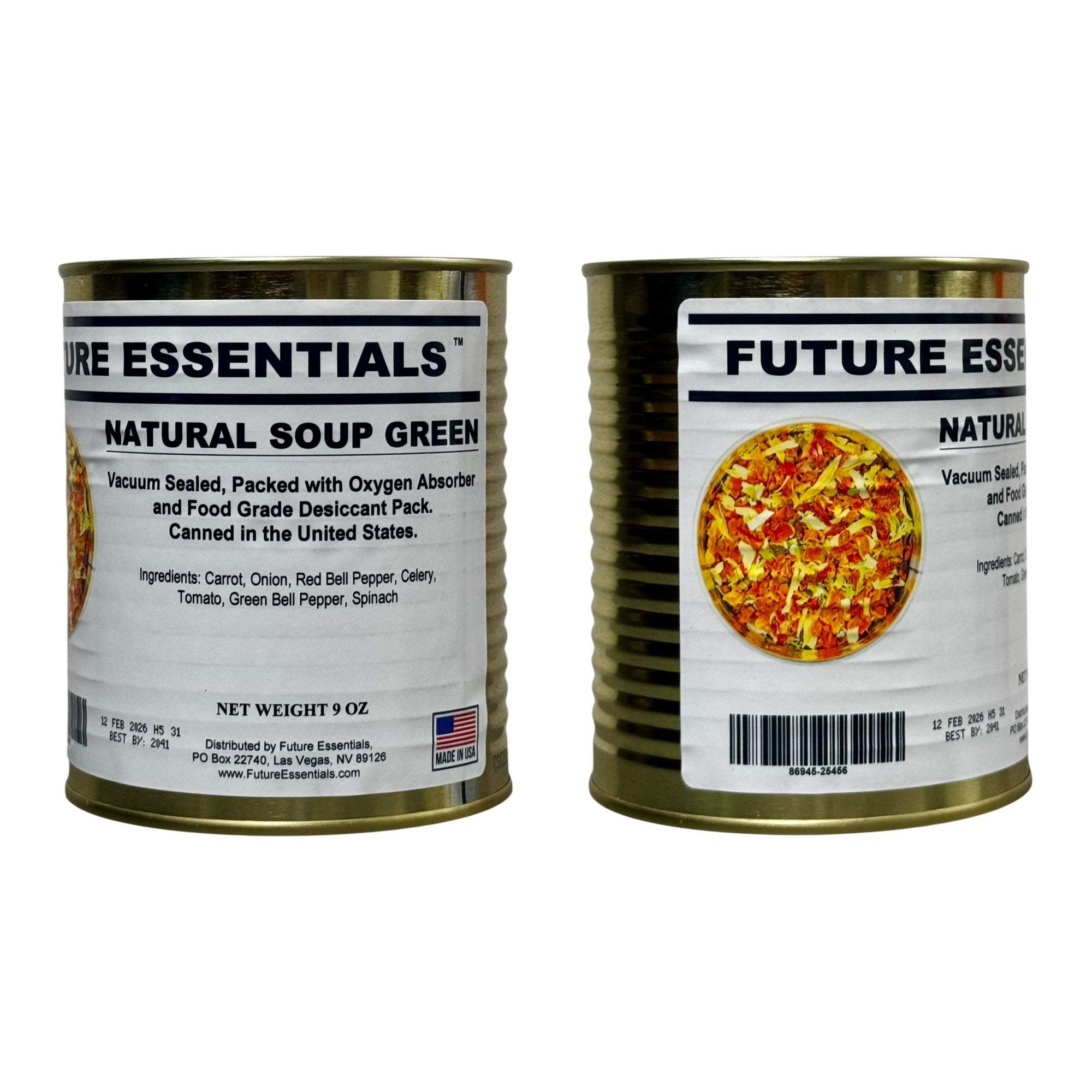 Future Essentials 6-Flavor Canned Soup Variety Pack (2 Cans Each)