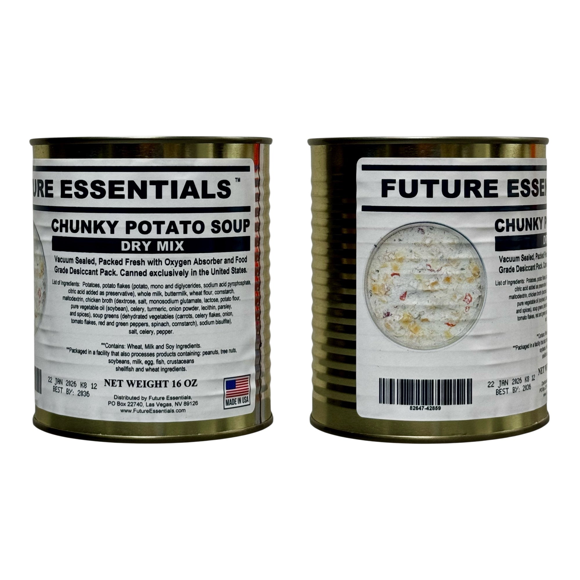Future Essentials 6-Flavor Canned Soup Variety Pack (2 Cans Each)