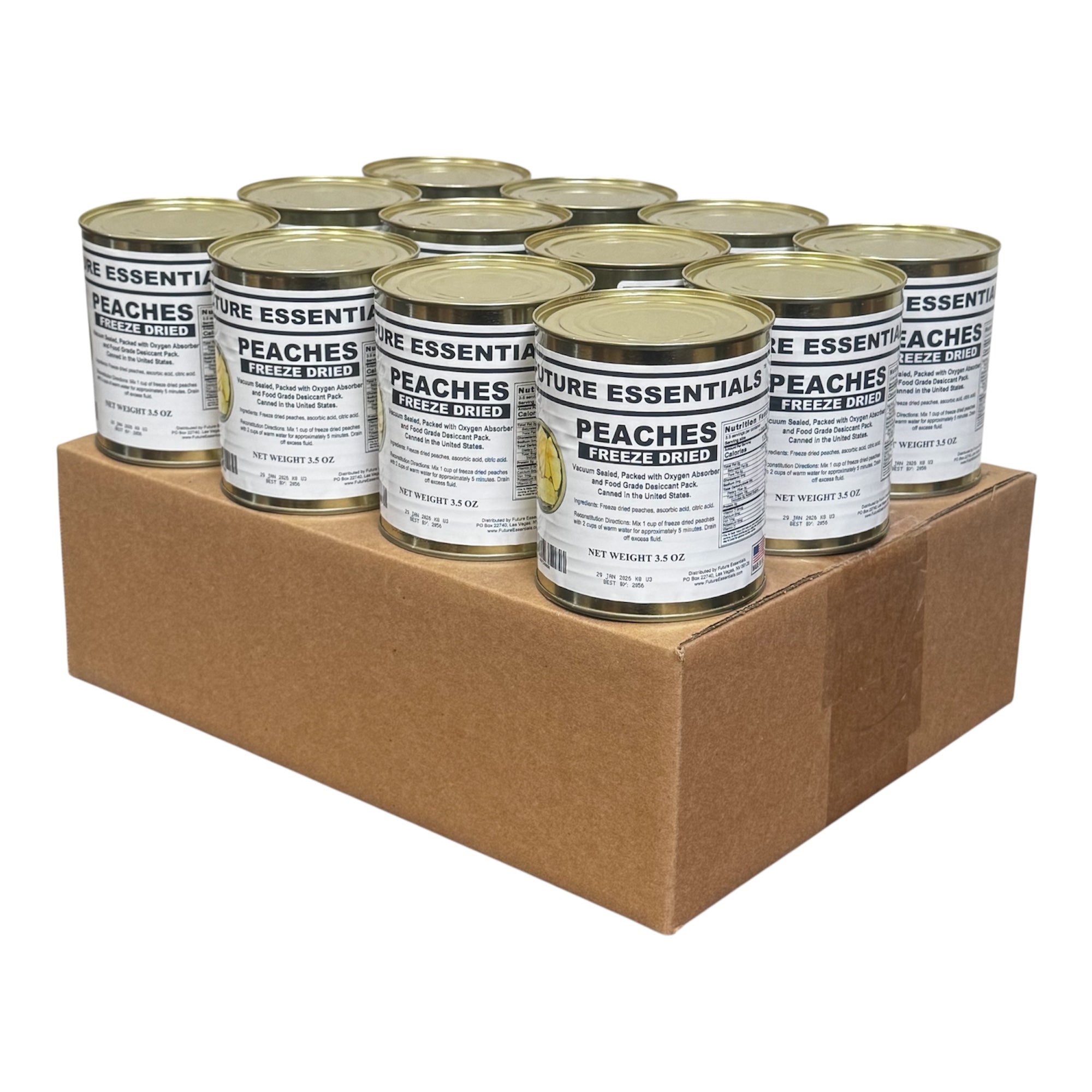 Future Essentials Freeze Dried Sliced Peaches