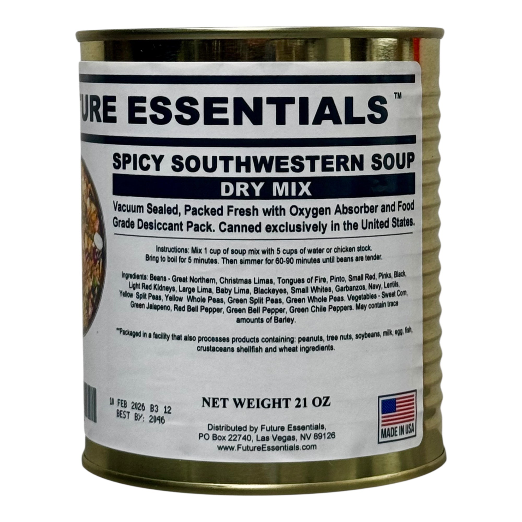 Future Essentials Spicy Southwestern Soup