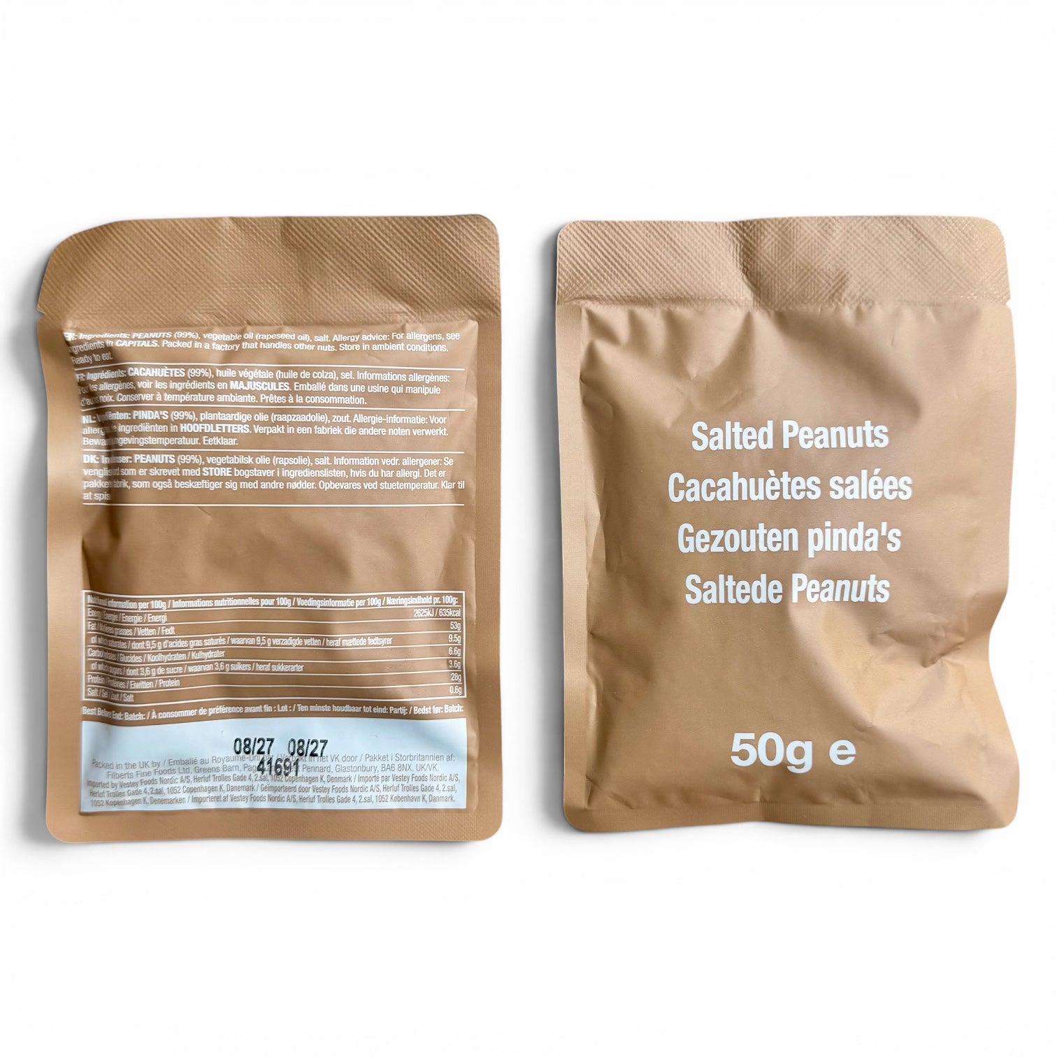 British Armed Forces 24-HOUR Cold Climate Ration Pack (CCR) – Arctic Military MRE (Brown Bag)