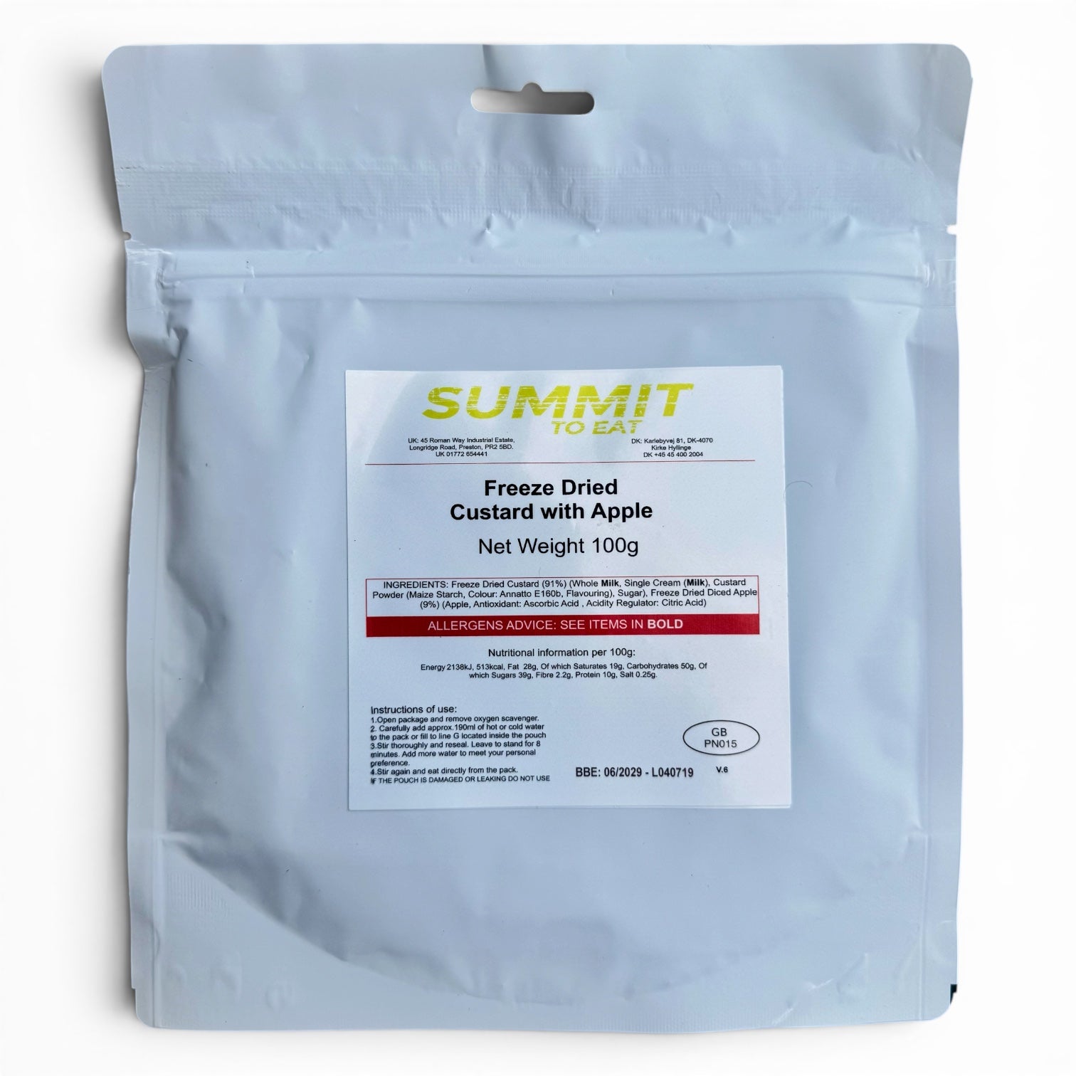 British Armed Forces 24-HOUR Cold Climate Ration Pack (CCR) – Arctic Military MRE (Brown Bag)