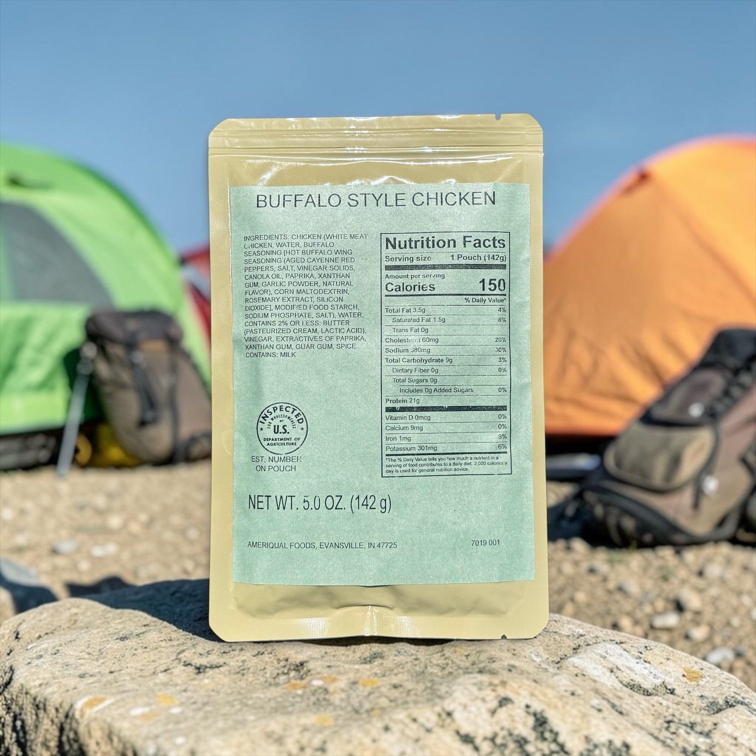 MRE Entree - Buffalo Style Chicken
