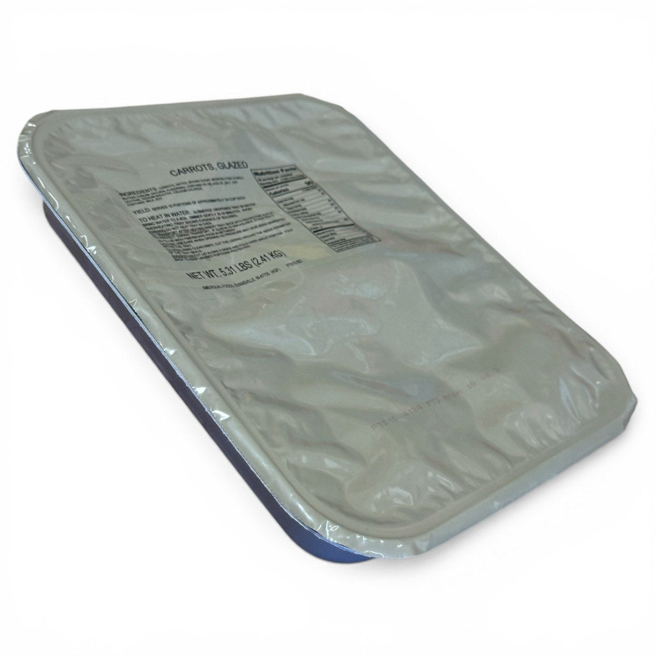 Military MRE Tray Pack, Glazed Carrots, Ready to Eat (UGR Component)