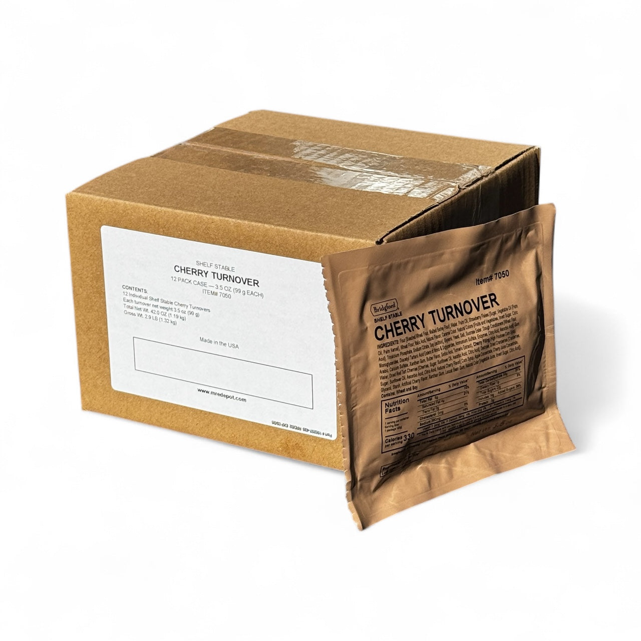 MRE Dessert Cherry Turnover by Bridgford