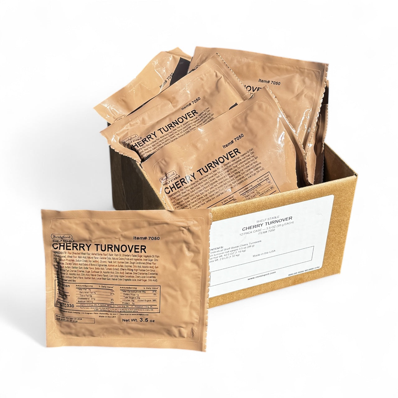 MRE Dessert Cherry Turnover by Bridgford