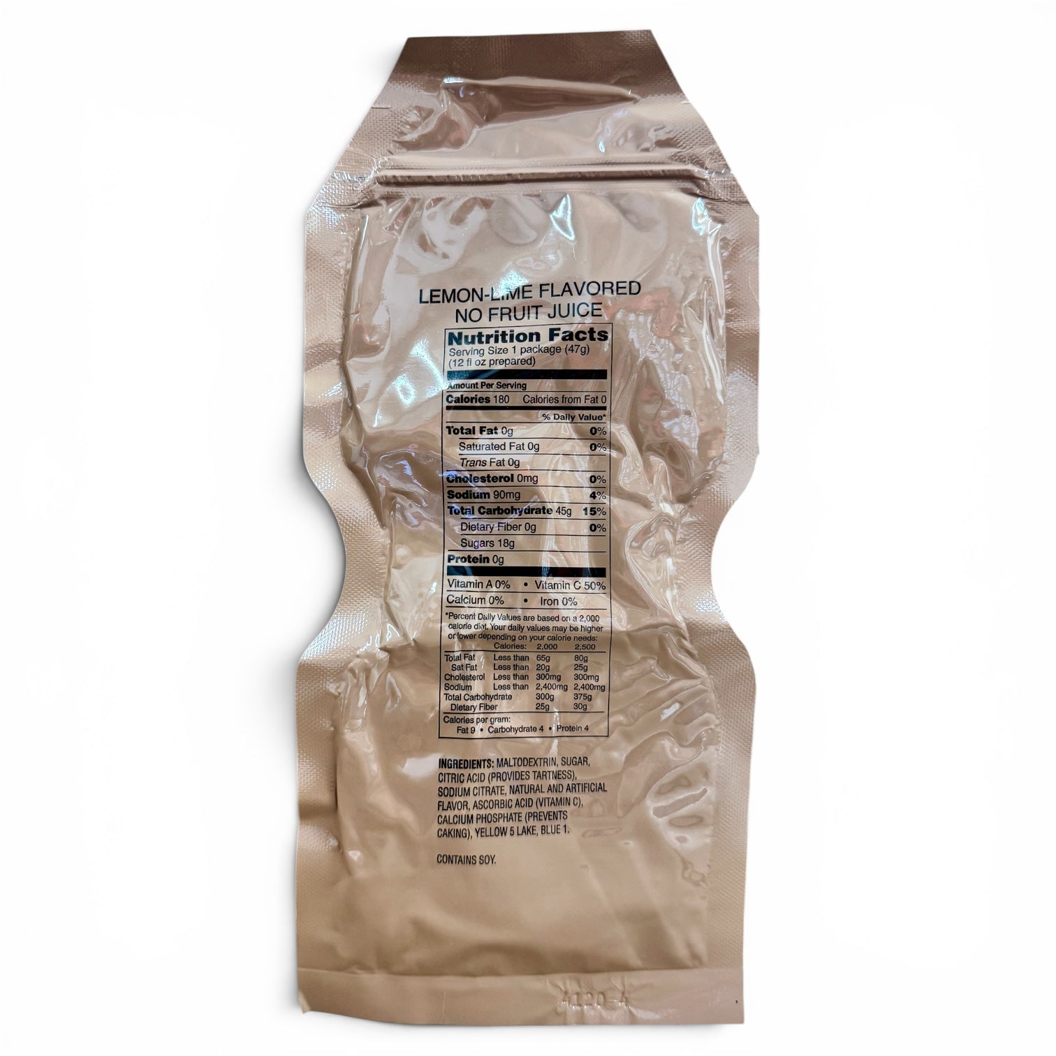 MRE Drink - Beverage Base Powder Lemon-Lime