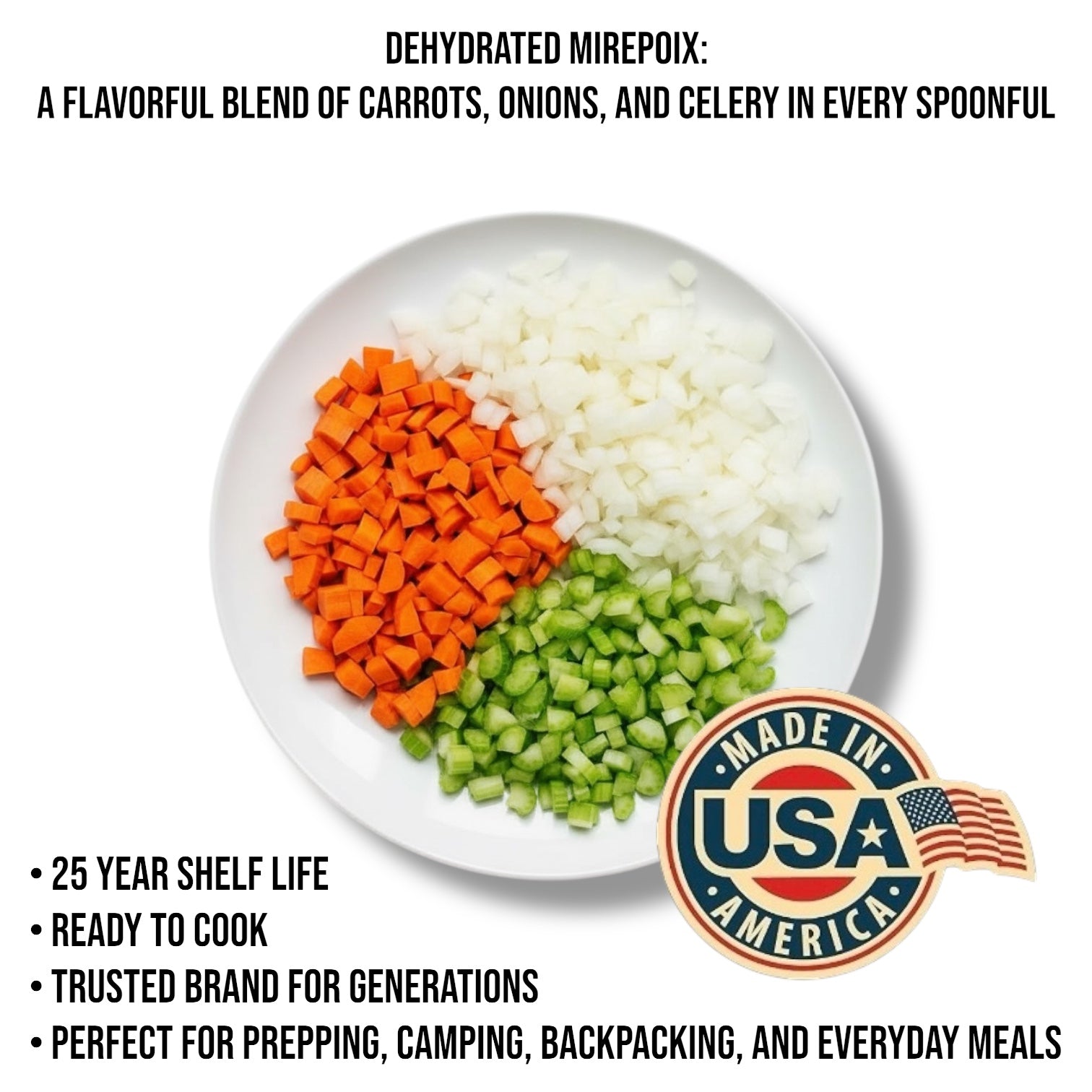 Future Essentials Dehydrated Mirepoix Mix