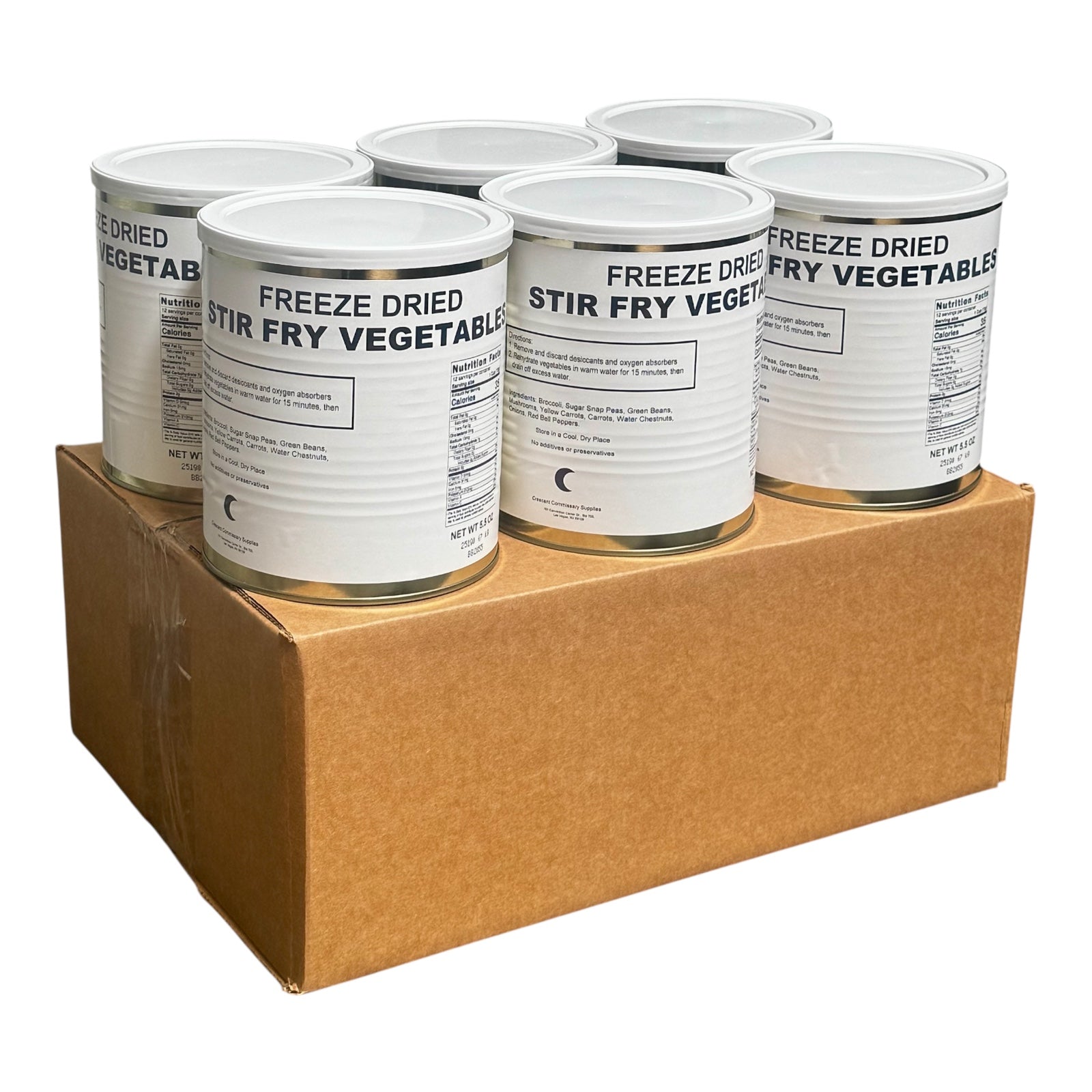 Military Surplus Freeze Dried Stir Fry Vegetables