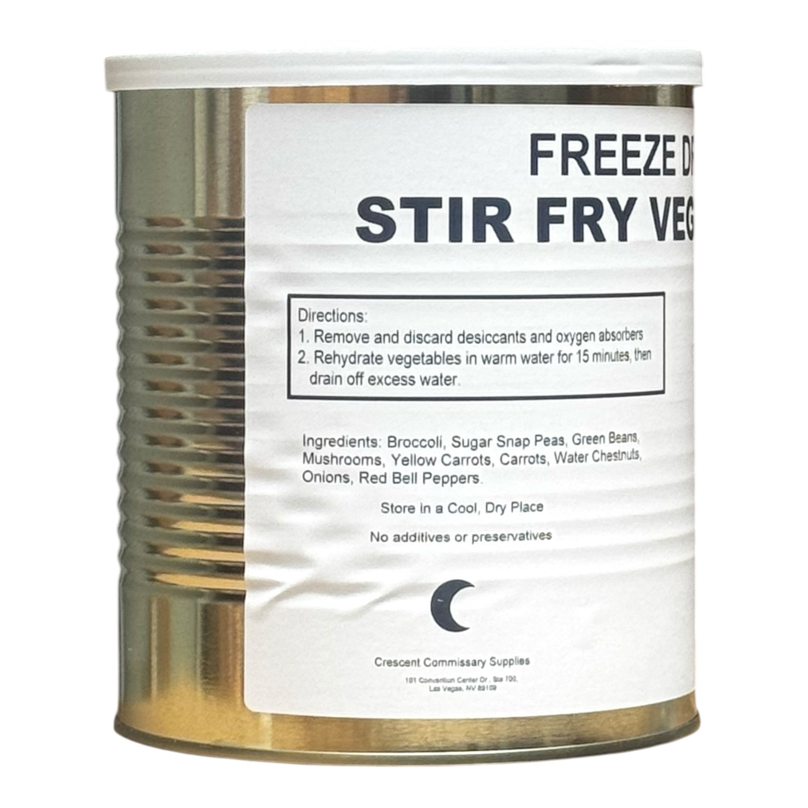 Military Surplus Freeze Dried Stir Fry Vegetables