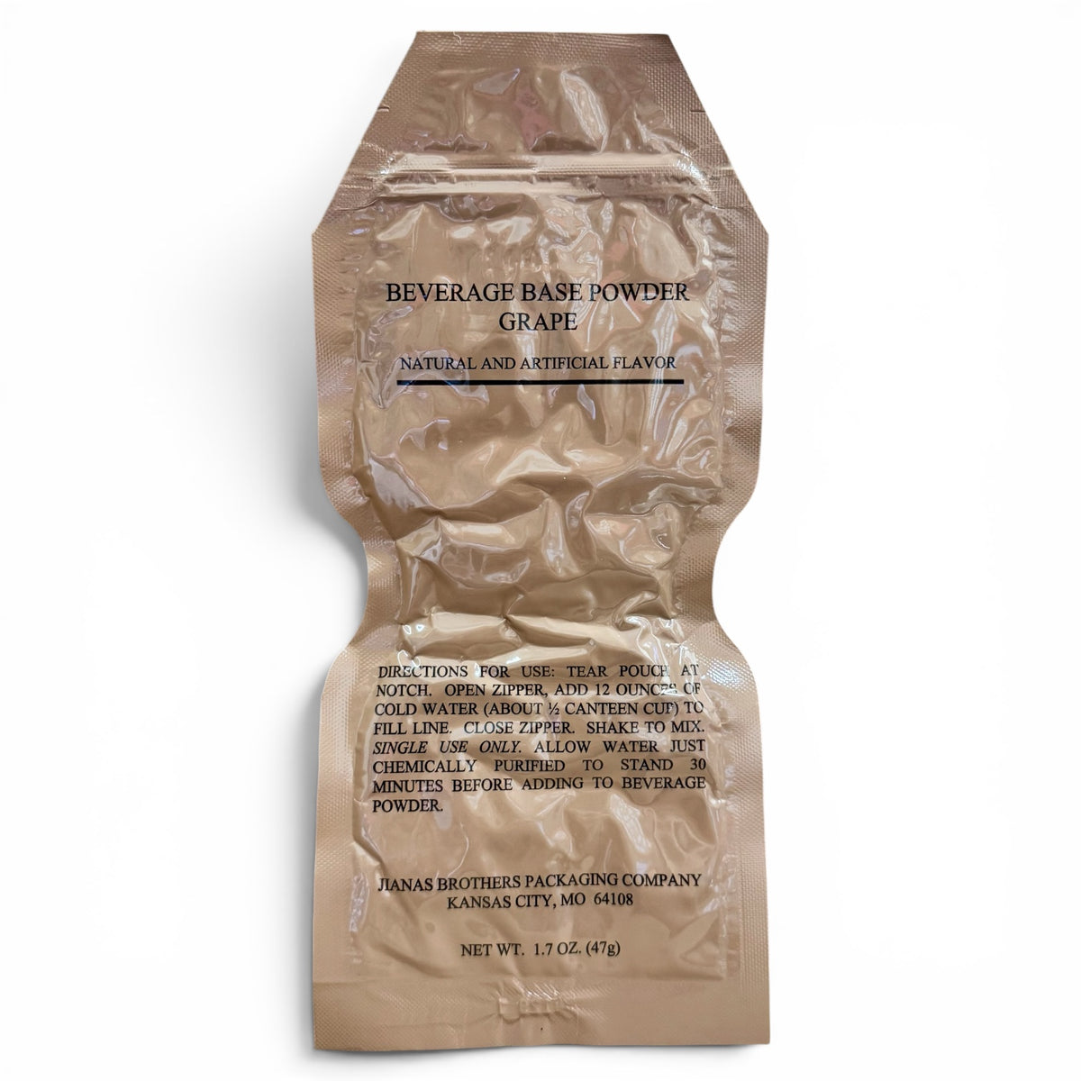 MRE Drink - Beverage Base Powder Grape (No Fruit Juice)