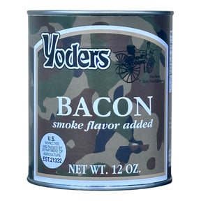 Yoder's Original Canned Bacon (10 year shelf life) - 12 oz per can