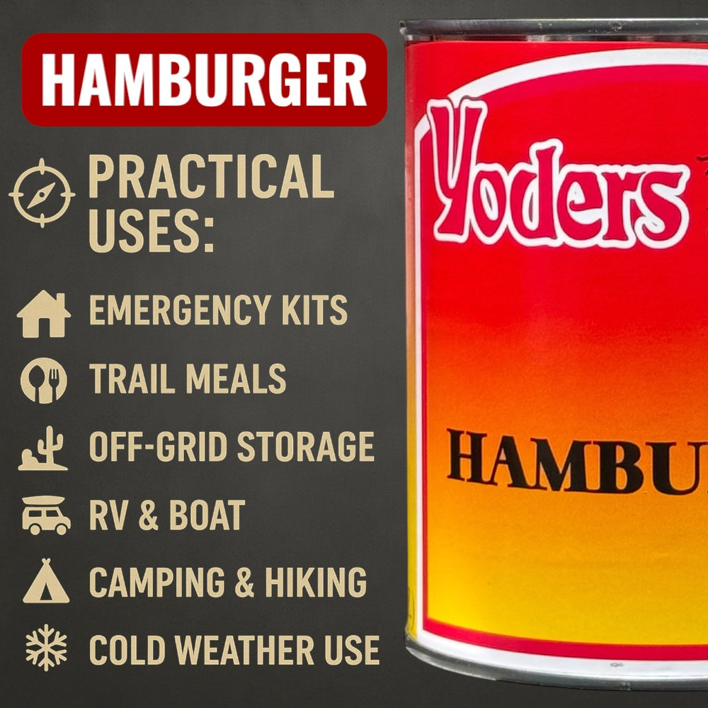 Canned Yoder's Hamburger (Ground Beef)