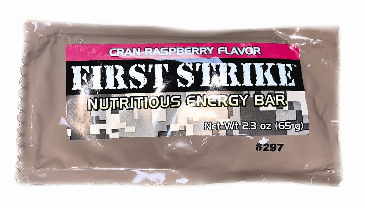 MRE First Strike Nutritious Energy Bar Cran-Raspberry