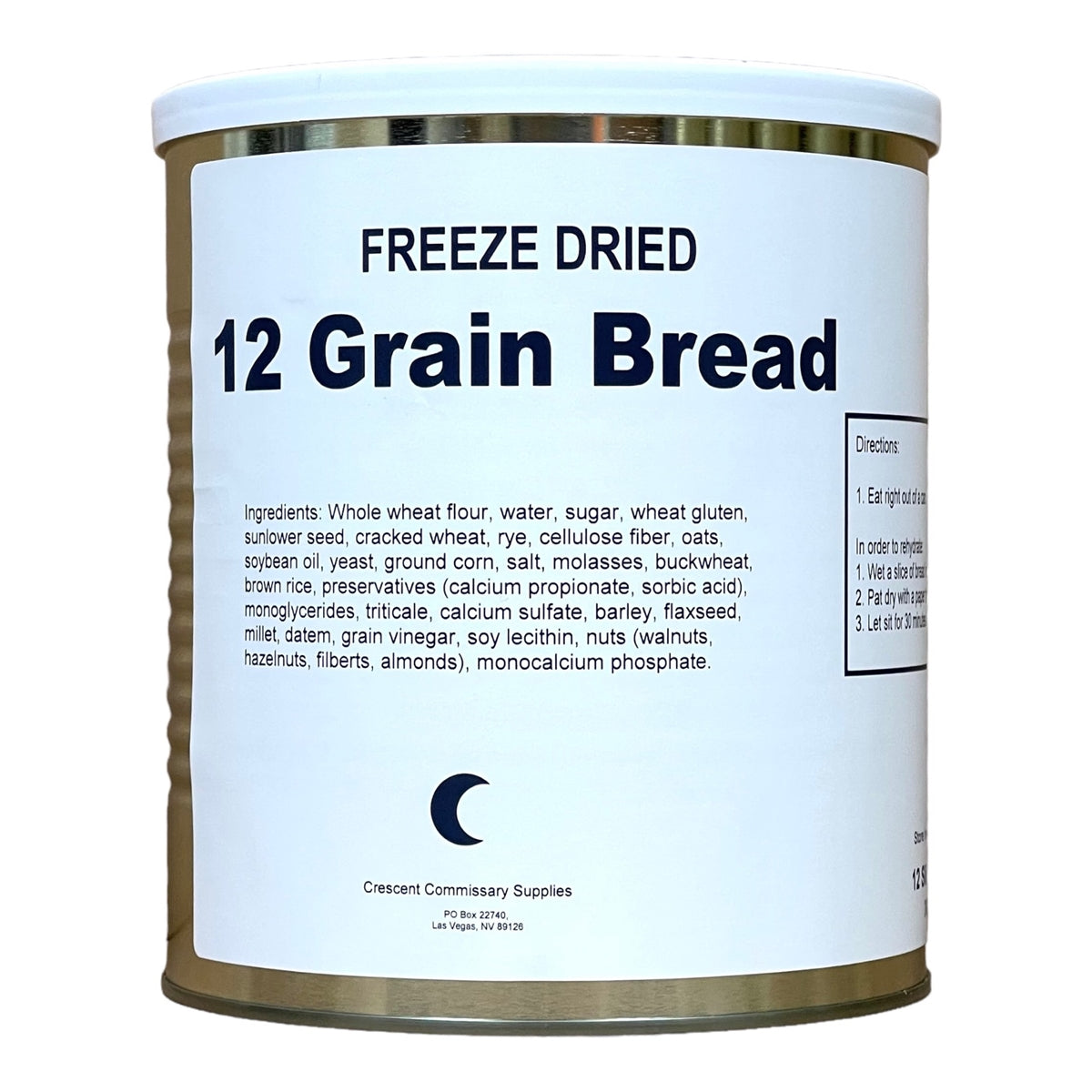 Freeze Dried 12-Grain Bread