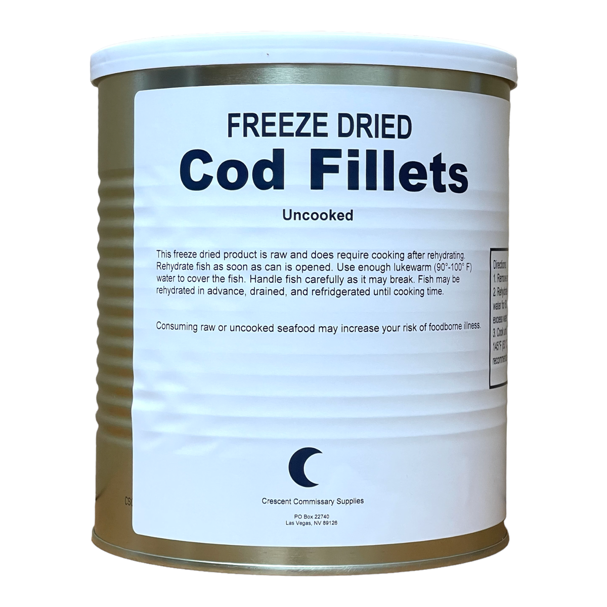 Military Surplus Freeze Dried Cod Fillets