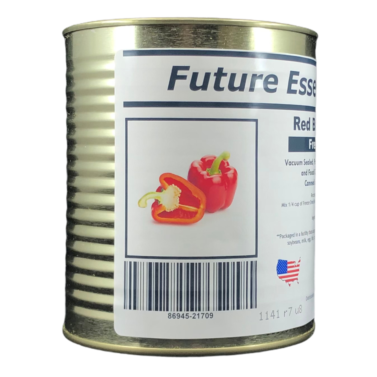 Future Essentials Freeze Dried Diced Red Bell Peppers