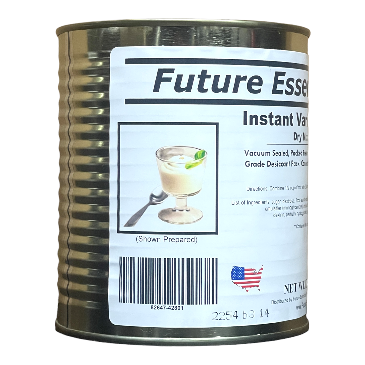 Future Essentials Instant Vanilla Pudding