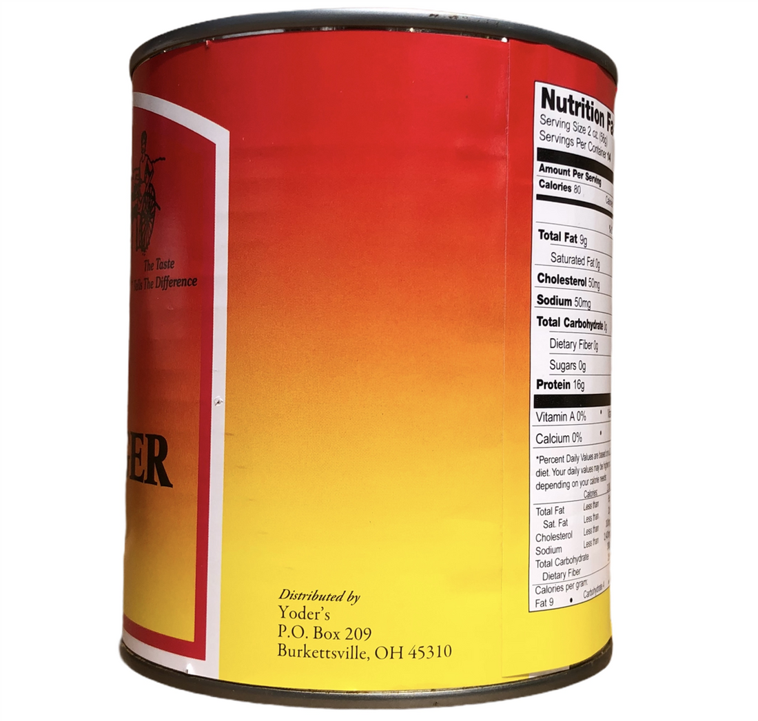 Canned Yoder's Hamburger (Ground Beef)